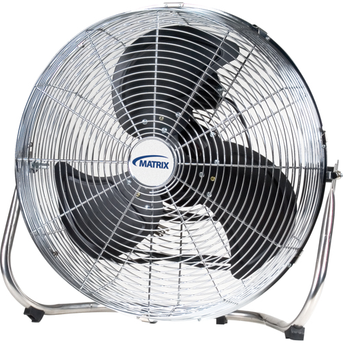 Ventilateur sur pied haute vitesse, Commercial, 3 vitesses, Diam&egrave;tre de 18" Toolneeds Inc.
