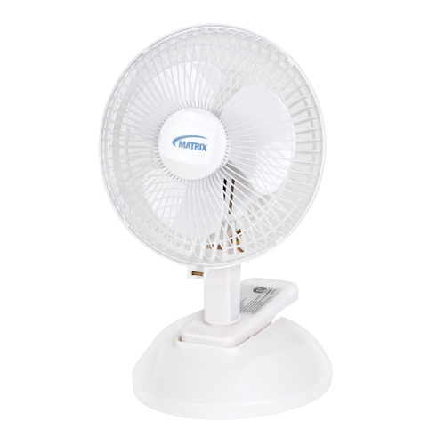 Ventilateur &agrave; pince & de bureau, Diam&egrave;tre 6", 2 vitesses Toolneeds Inc.