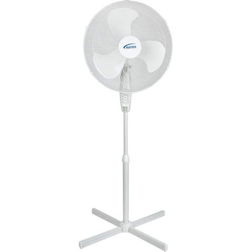 Oscillating Pedestal Fan, Commercial, 3 Speed, 18" Diameter Toolneeds Inc.