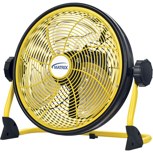 Rechargeable Indoor/Outdoor Fan with USB port, Commercial, Variable Speed, 12" Diameter Toolneeds Inc.