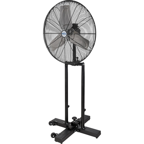 Foldable Pedestal Fan, Industrial, 3 Speed, 24" Diameter Toolneeds Inc.