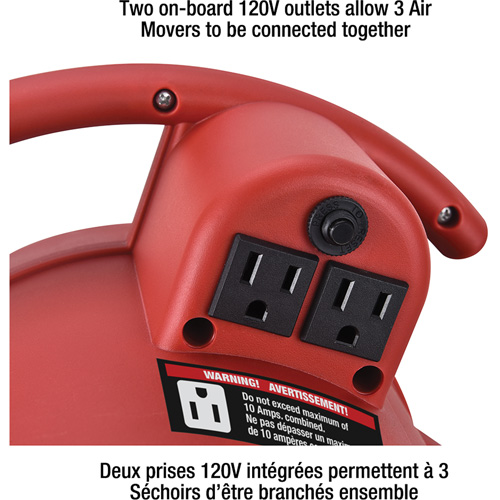 Appareil de ventilation, 550 pi³/min Toolneeds Inc.