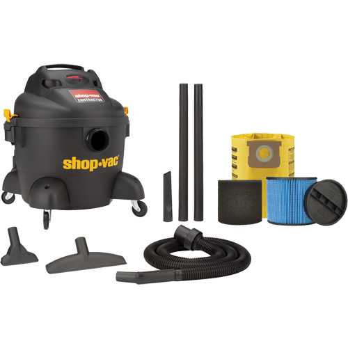 Contractor Series Shop Vacuum, Wet-Dry, 3.5 HP, 6 US Gal. (22.7 Litres) Toolneeds Inc.