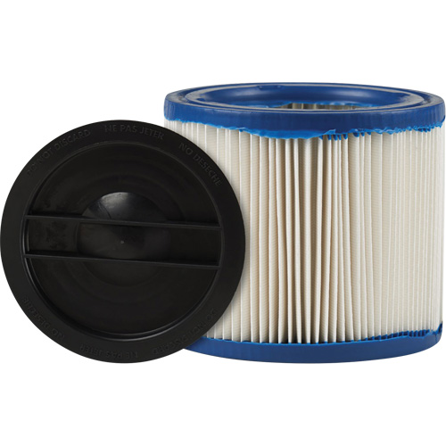 CleanStream&reg; Gore&reg; Small Wet/Dry Vacuum Filter, Cartridge/Hepa, Fits 1 - 6 US gal. Toolneeds Inc.
