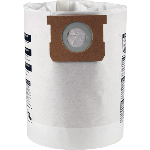 Sacs filtrants pour d&eacute;bris secs jetables de type E, 5 - 8 gal. US Toolneeds Inc.