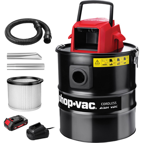 Cordless Ash Vacuum, 20 V, 5 gal. Capacity Toolneeds Inc.