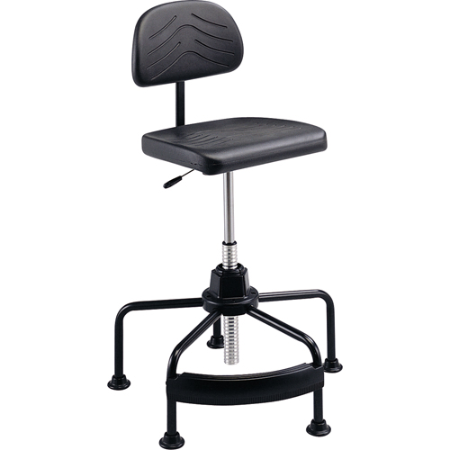 Industrial Seating, Stationary, Adjustable Height, 250 lbs. Capacity Toolneeds Inc.