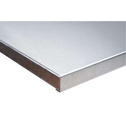 304 Stainless Steel Wood-Filled Workbench Tops, 30" D x 48" W, 1-3/4" Thick Toolneeds Inc.
