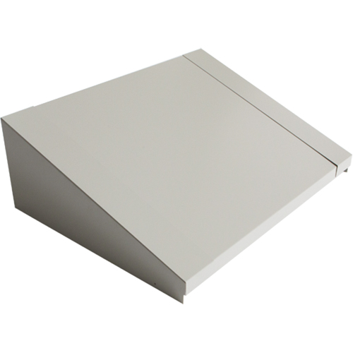 All-Welded Concorde - Heavy-Duty Lockers Sloping Top, 2 Bank, 18" D x 24" W x 6" H, Grey, Steel Toolneeds Inc.