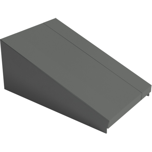 Dessus inclin&eacute; pour casiers robustes enti&egrave;rement soud&eacute; Concorde, Bloc de 1, 18" p x 12" la x 6" ha, Acier Toolneeds Inc.