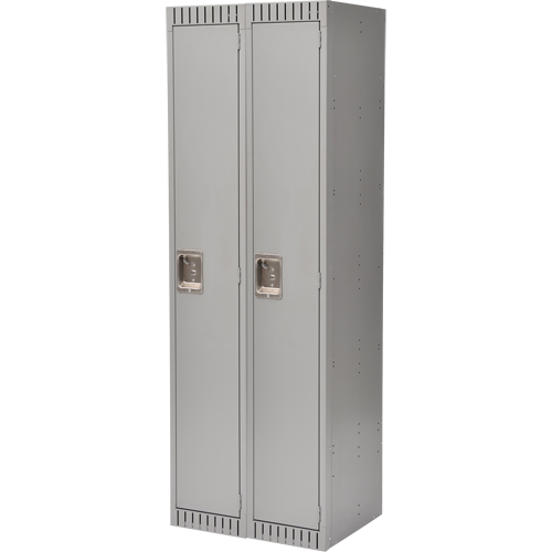 Casiers, Bloc de 2, 24" x 18" x 72", Acier, Gris, Rivet (assembl&eacute;) Toolneeds Inc.