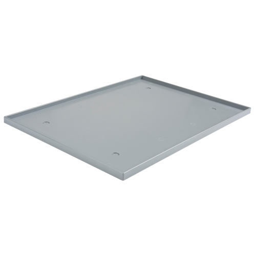 Locker Base Insert, Fits Locker Size 12" x 18", Dark Grey, Plastic Toolneeds Inc.