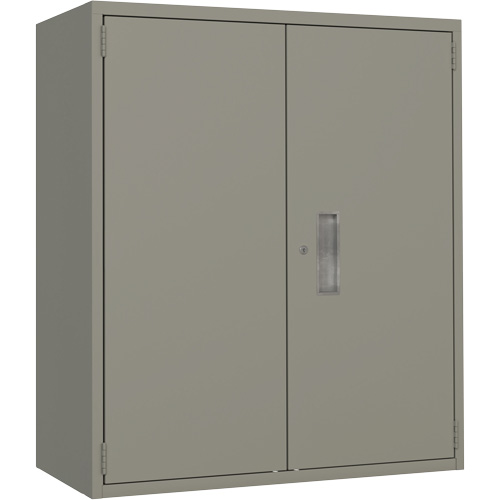 Armoire de rangement Lo-Boy, Acier, 2 Tablettes, 40" h x 36" la x 18" P, Gris Toolneeds Inc.