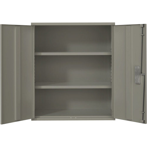 Armoire de rangement Lo-Boy, Acier, 2 Tablettes, 40" h x 36" la x 18" P, Gris Toolneeds Inc.