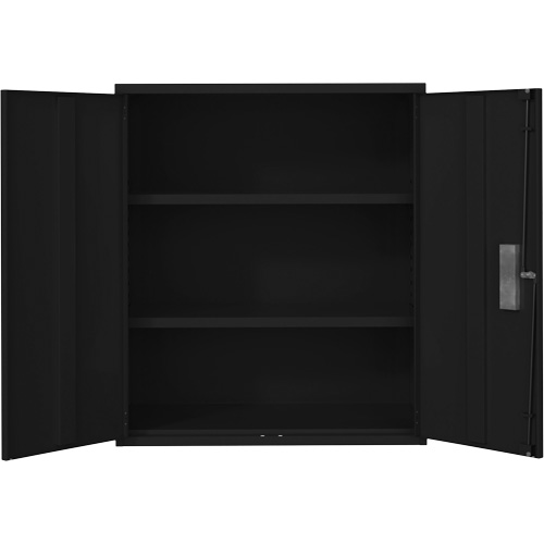 Armoire de rangement Lo-Boy, Acier, 2 Tablettes, 42" h x 36" la x 18" P, Noir Toolneeds Inc.