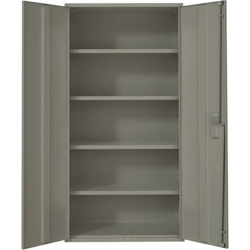 Armoire de rangement Hi-Boy, Acier, 4 Tablettes, 72" h x 36" la x 18" P, Gris Toolneeds Inc.