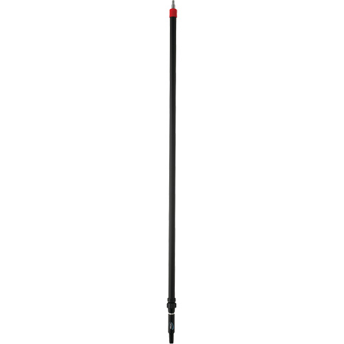 Transport Line Water-Fed Handle, Aluminum/Polypropylene, Telescopic, Euro Threaded Tip, 1-1/4" Diameter, 63" - 109" Length Toolneeds Inc.