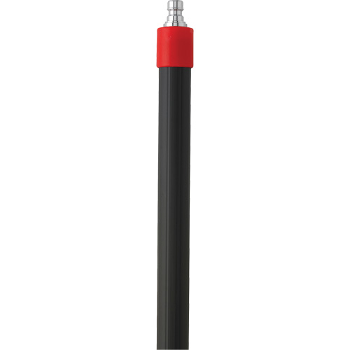 Transport Line Water-Fed Handle, Aluminum/Polypropylene, Telescopic, Euro Threaded Tip, 1-1/4" Diameter, 63" - 109" Length Toolneeds Inc.