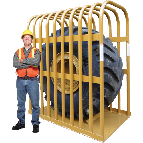 T111 10-Bar Earthmover Tire Inflation Cage Toolneeds Inc.