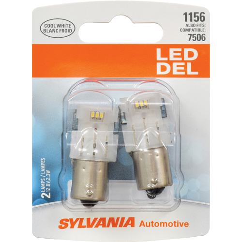 1156 Mini Automotive Bulb, LED, 12.8 W/2.3 W, White Toolneeds Inc.