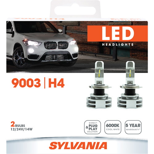 9003 Headlight Bulb, LED, 12 W/14 W/24 W, White Toolneeds Inc.