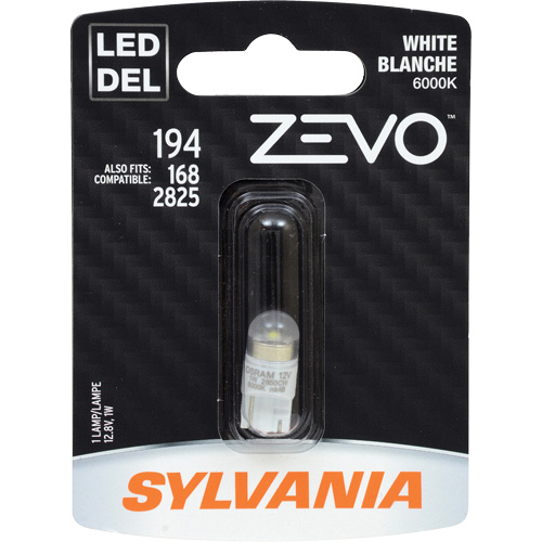 195 Zevo&reg; Mini Automotive Bulb, LED, 0.7 W, White Toolneeds Inc.