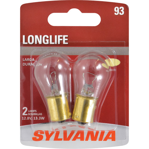 93 Long Life Mini Automotive Bulb, Incandescent, 13.3 W Toolneeds Inc.