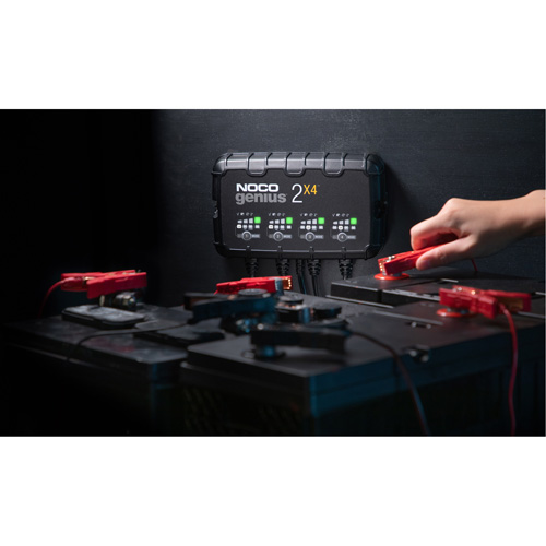 Genius&reg; 2X4 4-Bank, 8-Amp Battery Charger Toolneeds Inc.