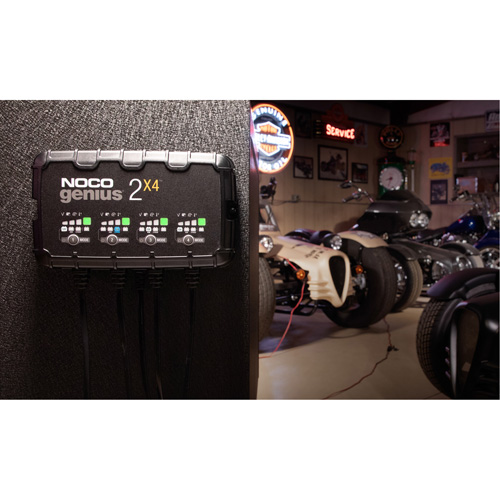 Genius&reg; 2X4 4-Bank, 8-Amp Battery Charger Toolneeds Inc.