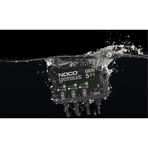 Genius&reg; Gen5X3 3-Bank, 15-Amp On-Board Battery Charger Toolneeds Inc.