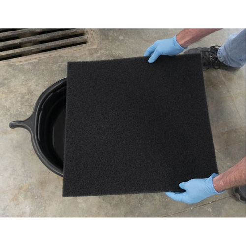 Plateau de drainage ovale noir Toolneeds Inc.