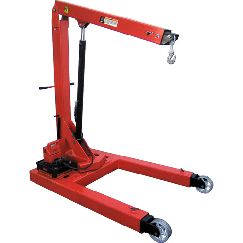 Electro Hydraulic Floor Crane, 6613.87 lbs. (3 tons) Capacity Toolneeds Inc.