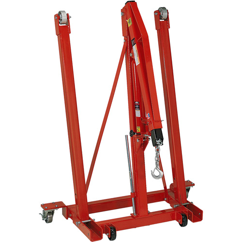 Grue pliante pour moteur, Capacit&eacute; 2500 lb (1,25 tonne) Toolneeds Inc.