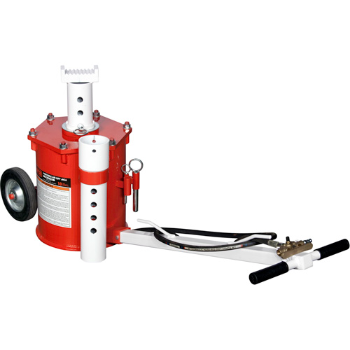 Portable Air Lift Jack, 10 Ton(s) Capacity, 17-3/4" - 49-3/8" H Toolneeds Inc.