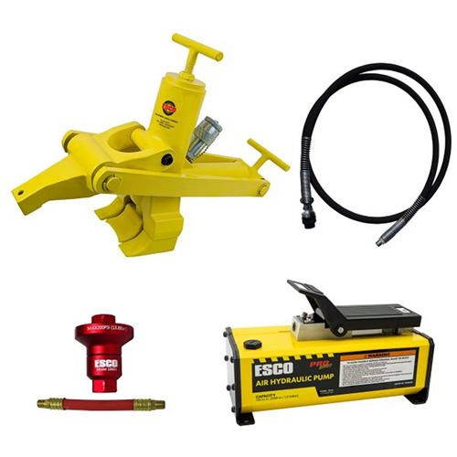 Trousse de d&eacute;monte-talons Combi avec pompe &agrave; air hydraulique de 1/2 gal Toolneeds Inc.