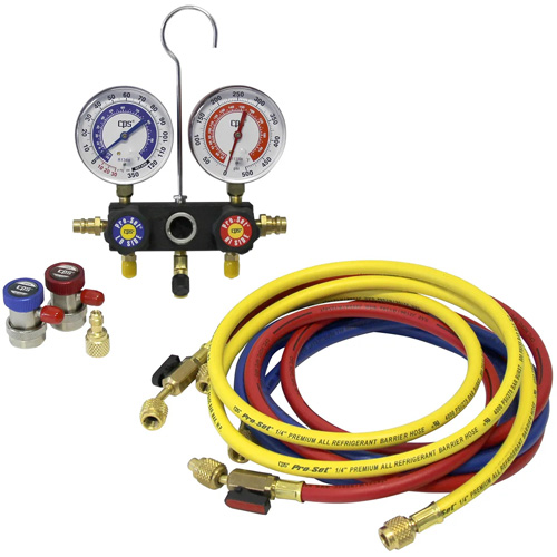 Pro-Set&reg; Manifold Gauge Set Toolneeds Inc.