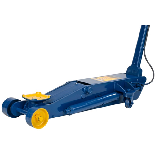Long Chassis Service Jack, 10 Ton(s) Capacity, 6-3/4" Lowered, 25-1/2" Raised, Air Hydraulic Toolneeds Inc.