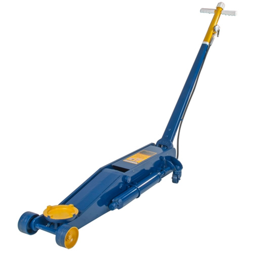 Long Chassis Service Jack, 4 Ton(s) Capacity, 5" Lowered, 25-3/4" Raised, Air Hydraulic Toolneeds Inc.