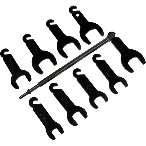 Jeu de 10 cl&eacute;s pneumatiques pour embrayage de ventilateur Toolneeds Inc.