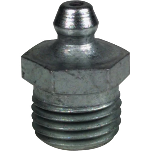Straight Extra-Short Grease Fitting, Steel, 0.25 NPT Thread Toolneeds Inc.