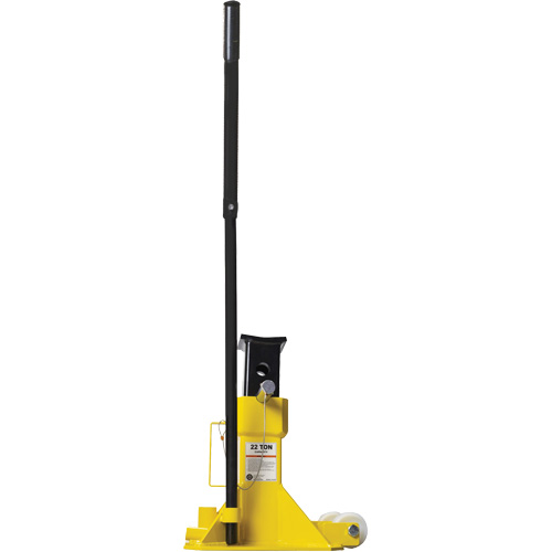 EZ-Wheel Jack Stand, Locking Pin, 22 Tons Capacity, 13-1/2" - 20" H Toolneeds Inc.