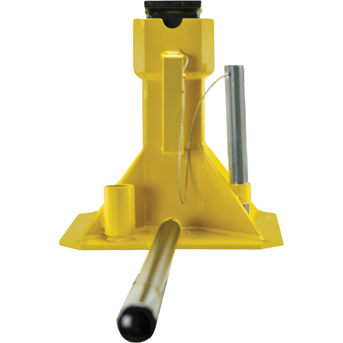 EZ-Wheel Jack Stand, Locking Pin, 22 Tons Capacity, 13-1/2" - 20" H Toolneeds Inc.