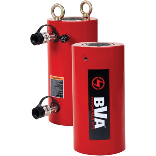 V&eacute;rin hydraulique double effet &agrave; haut tonnage, Course de 9,84", Capacit&eacute; de 100 tonnes, 10 000 PSI Toolneeds Inc.