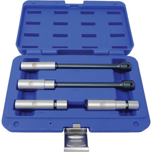 Jeu de douilles pivotantes pour bougie d'allumage Euro 4 mcx, Prise 3/8" Toolneeds Inc.