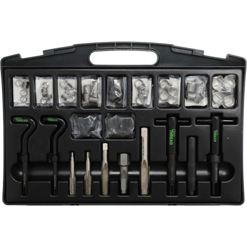 Ensemble d'atelier pour la r&eacute;paration des filetages de bougies d'allumage Toolneeds Inc.