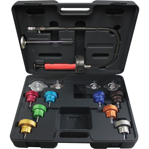 14-Piece Universal Cooling System Pressure Test Kit Toolneeds Inc.
