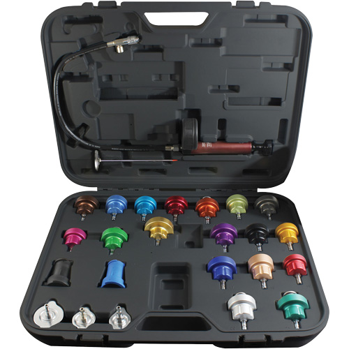 25-Piece Master Cooling System Pressure Test Kit Toolneeds Inc.