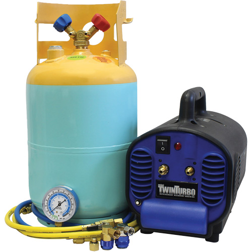 Mini Twin Refrigerant Recovery System For Contaminated R134A And R1234Yf Toolneeds Inc.