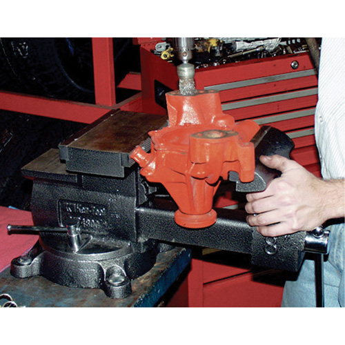 KT4800 Professional Reversible Mechanics Vise, 8" Jaw Width, 4-7/8" Throat Depth, Swivel Base Toolneeds Inc.