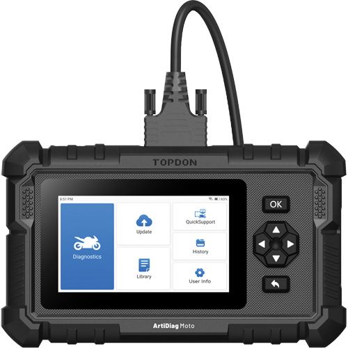 Outil de diagnostic 5" pour moto ArtiDiag Moto Toolneeds Inc.